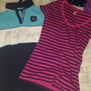 2 Tommy Hilfiger shirts